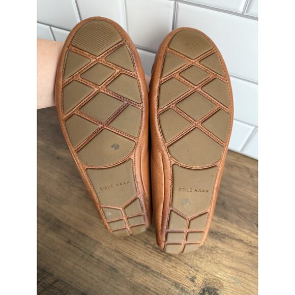 COLE HAAN Evelyn Driver Loafer Women's Size US 10 Pecan Leather - Picture 5 of 7
